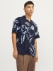 Jack & Jones Hawaii-Hemd in Navy Blazer
