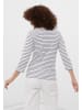 Finn Flare Langarmshirt Streifen in white