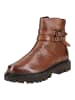 Stiefelette Cognac