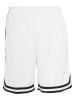 Urban Classics Mesh Shorts in whtblkwht