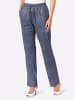 WITT WEIDEN Jersey-Hose in marine-bedruckt
