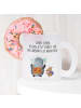 Mr. & Mrs. Panda Teeglas Pinguin & Maus Wanderer mit Spruch in Transparent