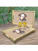 Mr. & Mrs. Panda Servierplatte Holz Hund Entspannen ohne Spruch in Hundeglück
