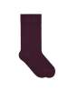 von Jungfeld Classic Socken Signature Innenbund in Bordeaux
