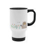 Mr. & Mrs. Panda Kaffeebecher Otter Stein ohne Spruch in Weiß