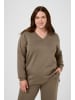 KAFFE curve Sweatshirt KCannita Loose fit in Morel