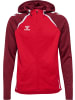 Hummel Trainingsjacke "Hmllead 2.0 Zip Hoodie" in Rot