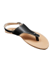 Belenka Zehenstegsandalen in Schwarz
