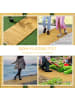 Outsunny Gartenweg,185L x 60B x 1,9H cm,Gelb