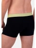 Bruno Banani Retro Short / Pant Flowing in Gelb / Schwarz