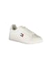 Tommy Hilfiger Weiße Polyurethan-Sneaker