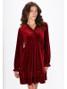 faina Women Dress in burgundy