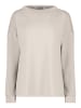 Gina Laura Sweatshirt in helles taupe