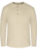 normani Herren Langarm Shirt aus Bio-Baumwolle Neuville in Beige