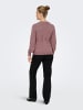 ONLY Strickjacke in Rose Brown
