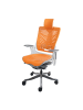 MCW Bürostuhl Hartschale ergonomisch, Orange