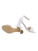 Ital-Design High-Heel Sandalette in Weiß