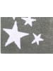 Happy Decor Kids Teppich  "Four Stars" in Grau - 160x120  cm