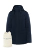 DreiMaster Klassik Anorak + Shopping Bag - Set in Nachtblau