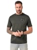 JP1880 Kurzarm T-Shirt in dunkelgrün