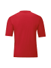 Jako Trikot 2er-Set Kurzarm Rundhals Moderne Uni-Optik in Rot-2