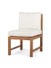 home24 Diningsofa Bayton 3-teilig in Beige / Braun