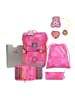 DerDieDas DerDieDas ErgoFlex Easy Schulranzenset 5 teilig Roses