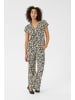 Kaffe Hose BPanika Regular fit in Turtledove/Black Paint Print