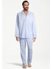 Seidensticker Pyjama Web in Zen Blue