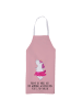 Mr. & Mrs. Panda Grillschürze Einhorn Ballerina mit Spruch in Rot Pastell