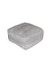 Kayoom Sitzkissen Phoenix Pouf 45cm x 45cm x 46cm in grau - multi
