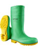 Dunlop Gummistiefel Acifort HazGuard full safety in grün/schwarz/gelb