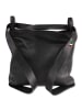 Florence Leder Schultertasche, Cityrucksack Florence Tasche schwarz ca. 40cm