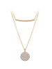 faina Necklace in Rose Gold