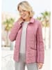 GOLDNER Leicht wattierte Steppjacke in altrosé / rosenholz