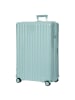 BRIC`s Positano - 4-Rollen-Trolley XL 82 cm erw. (emerald green) in light blue