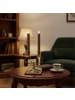 relaxdays 2 x LED Stabkerzen in Coffee