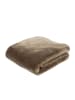 Gözze Wohndecke Cashmere-Feeling 180x220cm in taupe