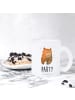 Mr. & Mrs. Panda Teetasse Bär Party mit Spruch in Transparent
