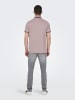 ONLY & SONS Polo in Copper Brown