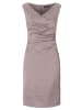 Vera Mont Etuikleid mit Raffung in Grau