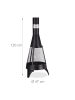 relaxdays Terrassenofen in Schwarz - (H)120 x Ø 47 cm