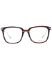 Locman Unisex Optische Fassungen Quadratisch Braun
