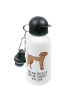 Mr. & Mrs. Panda Kindertrinkflasche Hund Dogge mit Spruch in Weiß