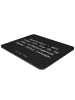 Mr. & Mrs. Panda Mousepad Spruch Bestatter Unterstützung mit Spruch in Schwarz