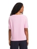 Betty Barclay Sweatshirt mit Rippenstruktur in Prism Pink