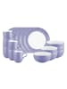 Seltmann Weiden 18-tlg. Frühstücks-Set Liberty Pure Colors in – in Grape Purple