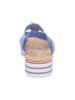 rieker Sandale in blau