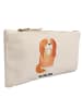 Mr. & Mrs. Panda Schminktasche Hund Cavalier King Charles Spanie... in Weiß