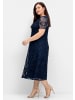 sheego Abendkleid in marine